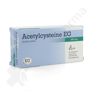 Acetylcysteine EG 600 mg - 30 comprimés effervescents