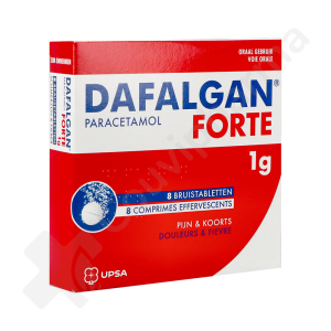 Dafalgan Forte 1 g - 8 comprimés effervescents