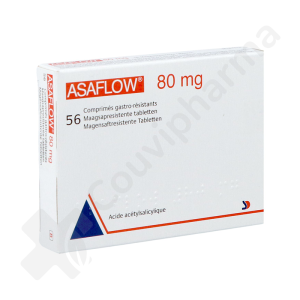 Asaflow 80 mg - 56 comprimés gastro-résistants