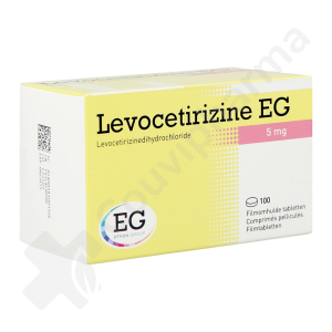 Levocetirizine EG 5 mg - 100 comprimés