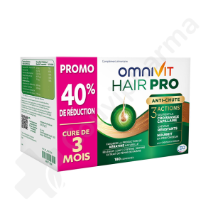 Omnivit Hair Pro Nutri-Repair - 120 comprimés + 120 gratuits