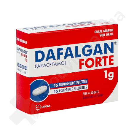 Dafalgan Forte 1 g - 16 comprimés Dafalgan Forte 1 g - 16 comprimés
