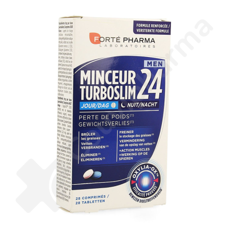Forté Pharma Minceur 24 Men Dag/Nacht - 28 tabletten