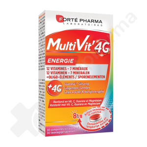 Forté Pharma MultiVit' 4G Energie - 30 comprimés