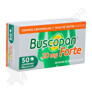 Buscopan Forte 20 mg - 50 comprimés