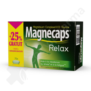 Magnecaps Relax - 56 tabletten + 14 gratis
