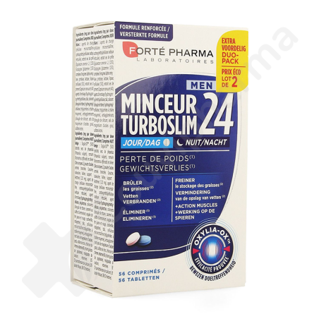 Forté Pharma Minceur 24 Men Jour et Nuit - 56 comprimés