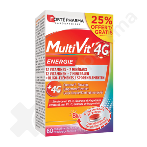 Forté Pharma MultiVit' 4G Energie - 60 comprimés