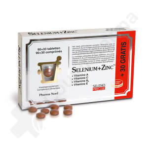 Selenium + Zinc - 90 comprimés + 30 gratuits