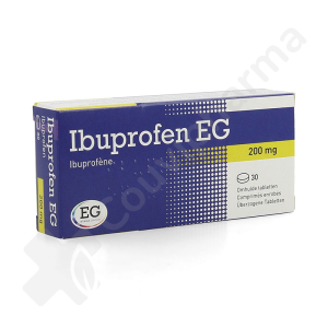 Ibuprofen EG 200 mg - 30 comprimés
