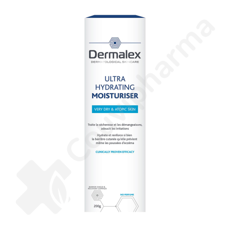 Dermalex Ultra Hydrating Moisturiser Peau Sèche - 200 g