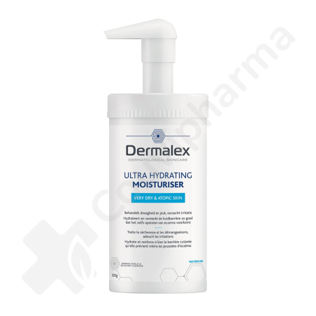Dermalex Ultra Hydrating Moisturiser Peau Sèche - 500 g