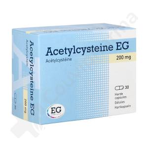Acetylcysteine EG 200 mg - 30 gélules