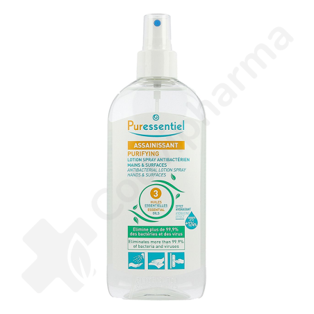Puressentiel Assainissant Lotion spray antibactérienne hydroalcoolique - 250 ml