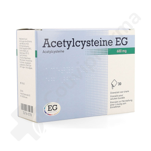 Acetylcysteine EG 600 mg - 30 sachets