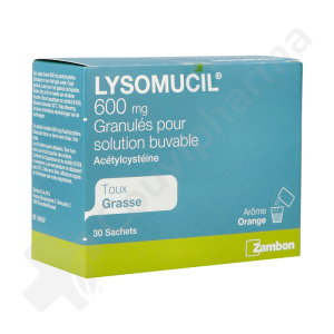 Lysomucil 600 mg - 30 sachets