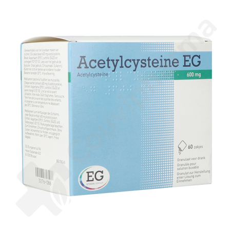 Acetylcysteine EG 600 mg - 60 sachets