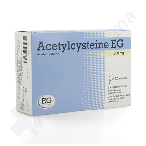 Acetylcysteine EG 200 mg - 30 sachets