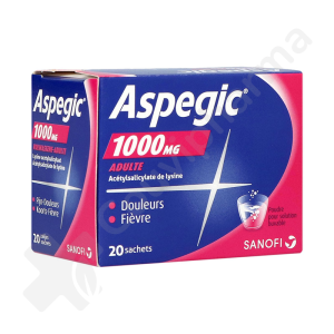 Aspégic 1000 mg - 20 sachets