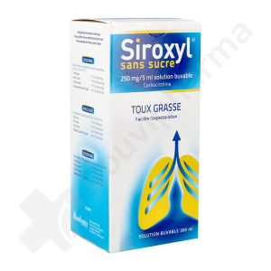 Siroxyl Sans Sucre 250 mg/5 ml - Sirop 300 ml
