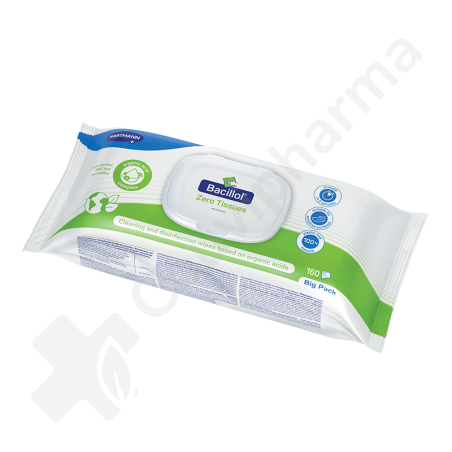 Bacillol Zero Tissues - 160 stuks