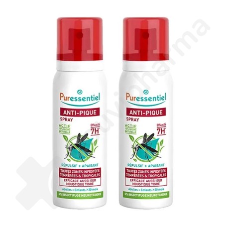 Puressentiel Antibeet Spray - 2x75 ml PROMOPACK
