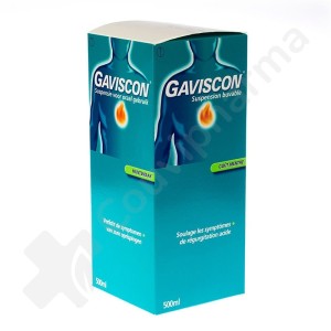 Gaviscon Goût Menthe - Suspension buvable 500 ml