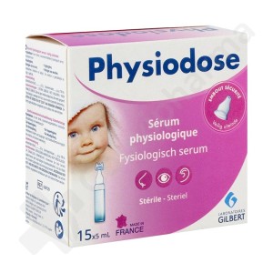 Physiodose Fysiologisch serum - 15 unidoses van 5 ml