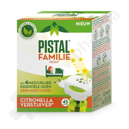 Pistal Famille Citronelle - 1 diffuseur électrique
