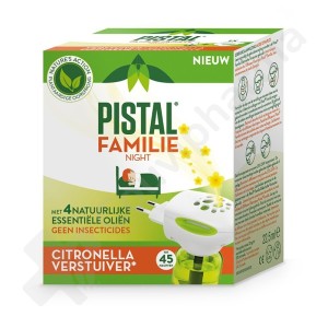 Pistal Familie Citronella - 1 elektrische verstuiver