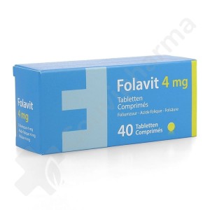 Folavit 4 mg - 40 tabletten