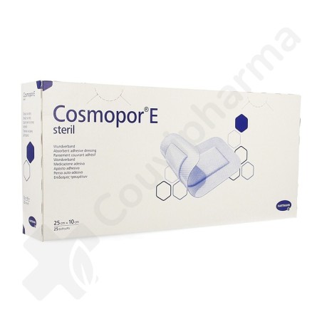 Cosmopor E 25 x 10 cm - 25 steriele verbanden