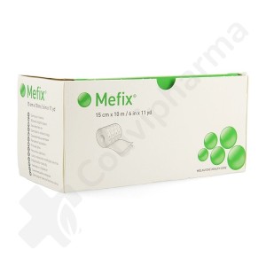 Mefix Fixation Adhésive 15 cm x 10 m - 1 pièce