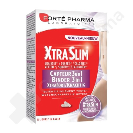 XtraSlim Capteur 3-en-1 - 60 gélules