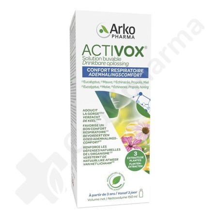 Activox Ademhalingscomfort - Siroop 150 ml
