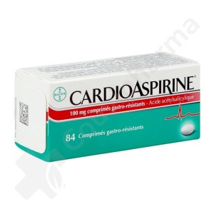 CardioAspirine 100 mg - 84 maagsapresistente tabletten