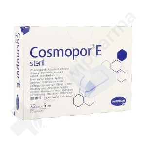 Cosmopor E 7,2 x 5 cm - 10 steriele verbanden