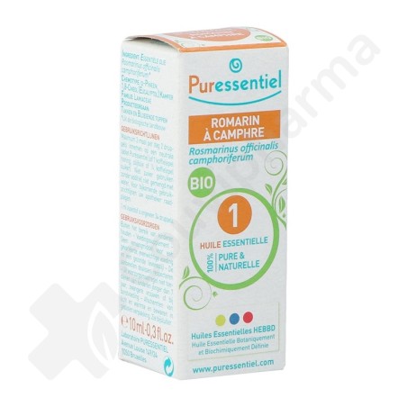 Puressentiel Essentiele Olie Rozemarijn Kamfer Bio -10 ml