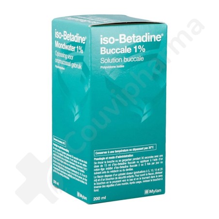 Iso-Betadine Buccale 1% - Mondwater 200 ml