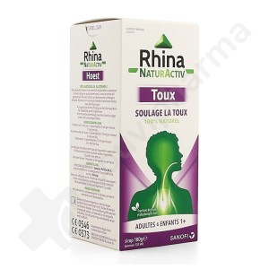 Rhina NaturActiv Toux - Sirop 180 g