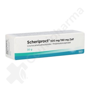 Scheriproct 500 mg/190 mg - Zalf 30 g