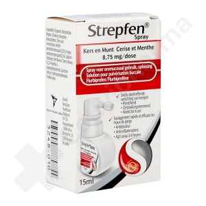 Strepfen Cerise & Menthe 8,75 mg - Spray 15 ml
