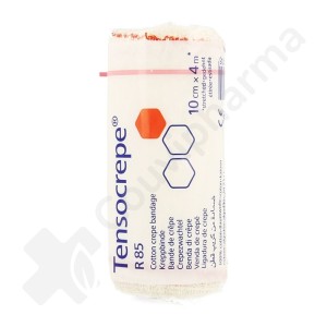 Tensocrepe 10 cm x 4 m 85 g - 1 stuk