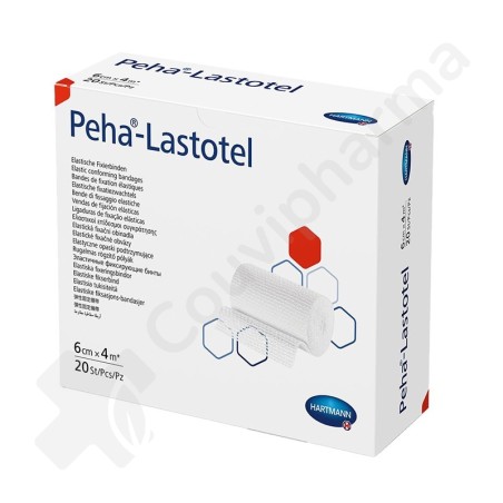 Peha-Lastotel Nues 6 cm x 4 m - 20 stuks