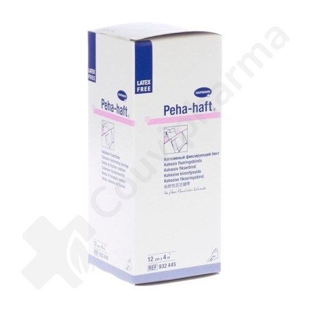 Peha-Haft Latex Free 12 cm x 4 m - 1 stuk