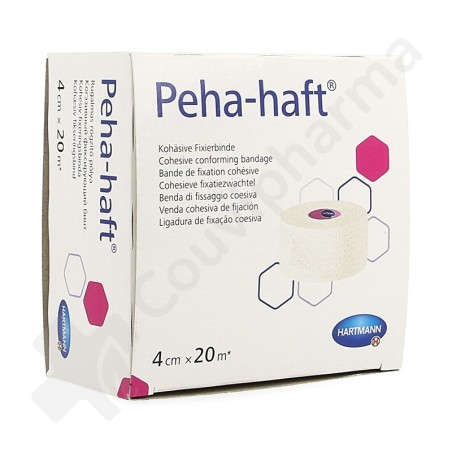 Peha-Haft Latex Free 4 cm x 20 m - 1 stuk