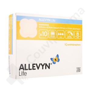 Allevyn Life - 12,9x12,9 cm - 10 pièces