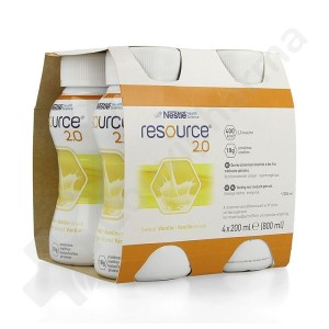 Resource 2.0 Vanille - 4x200 ml