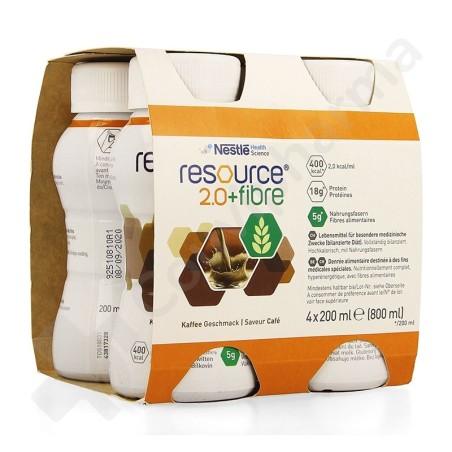 Resource 2.0 Fibre Café - 4x200 ml