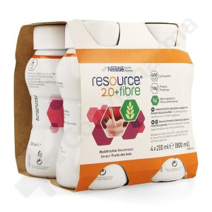 Resource 2.0 Fibre Bosvruchten - 4x200 ml